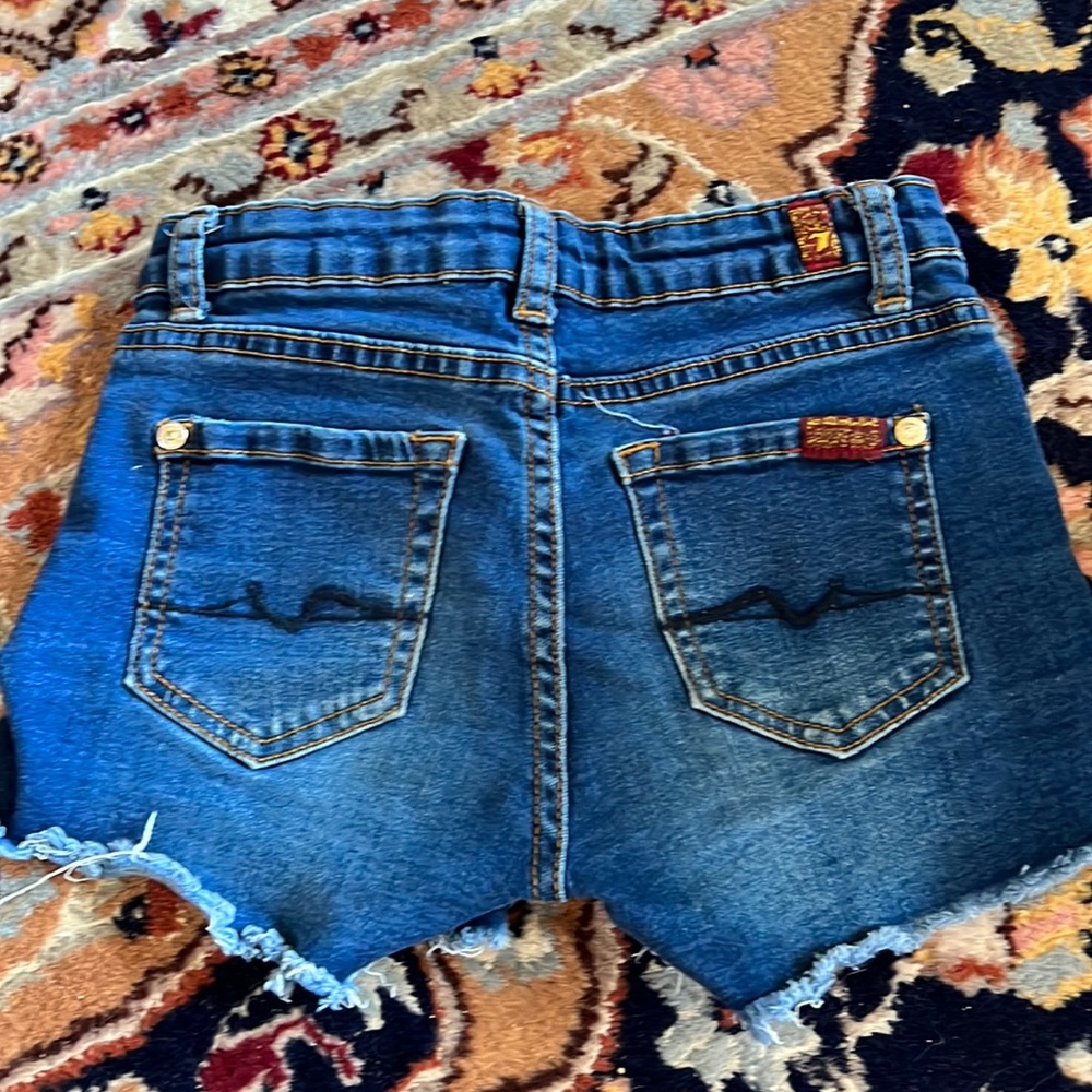 7 For all Mankind Jean Shorts size 6x